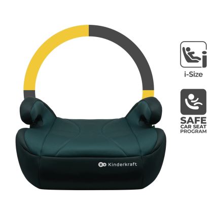 KINDERKRAFT - Bilstol I-BOOST i-Storlek 135-150 cm grön