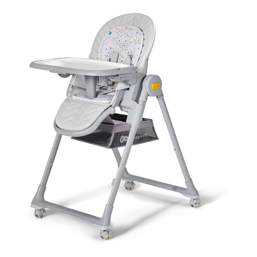 KINDERKRAFT - Children's dining chair 2in1 LASTREE grå