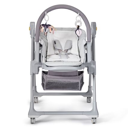 KINDERKRAFT - Children's dining chair 2in1 LASTREE grå