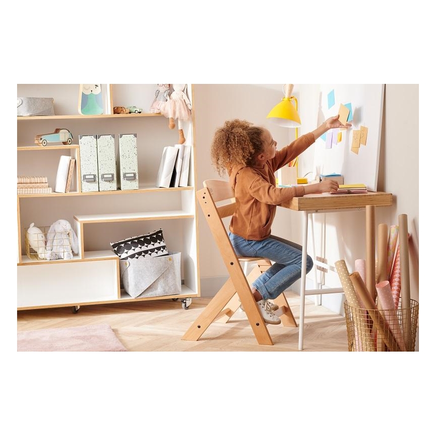KINDERKRAFT - Children's dining chair ENOCK grå