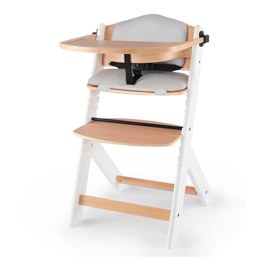 KINDERKRAFT - Children's dining chair ENOCK with cushions grå/vit