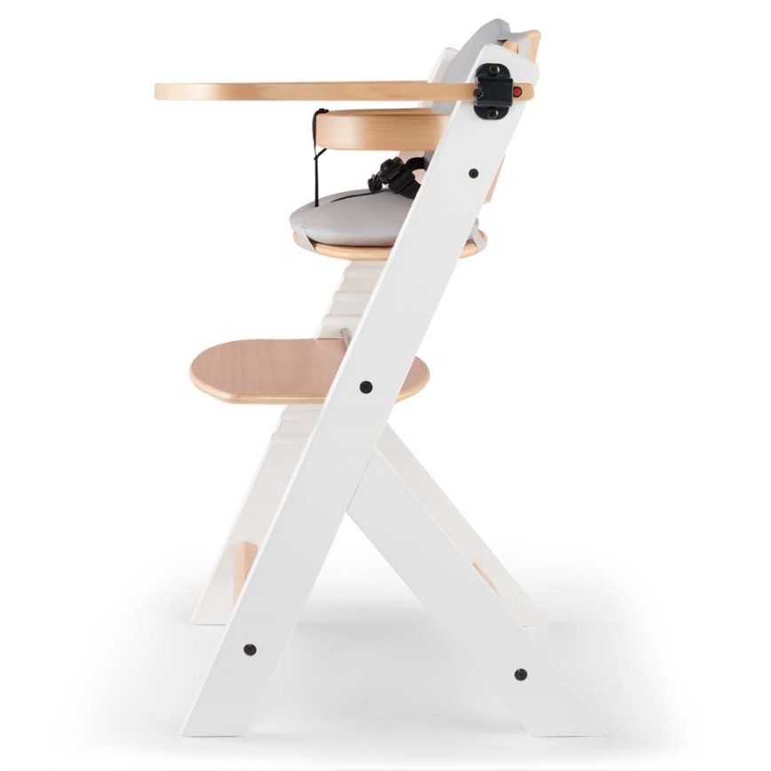 KINDERKRAFT - Children's dining chair ENOCK with cushions grå/vit