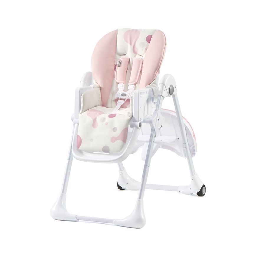 KINDERKRAFT - Children's dining chair YUMMY rosa/vit