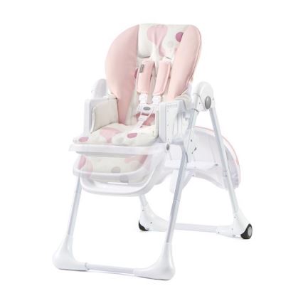 KINDERKRAFT - Children's dining chair YUMMY rosa/vit