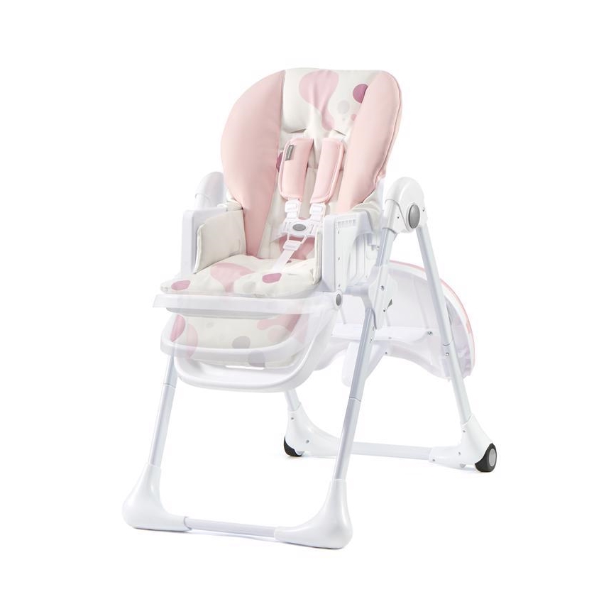 KINDERKRAFT - Children's dining chair YUMMY rosa/vit