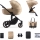 KINDERKRAFT - Combination stroller 2i1 PRIME 2 beige