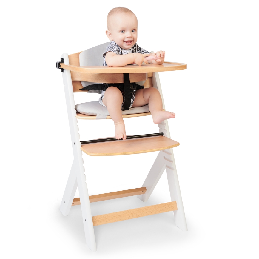 KINDERKRAFT - Cushions för children's dining chair ENOCK grå
