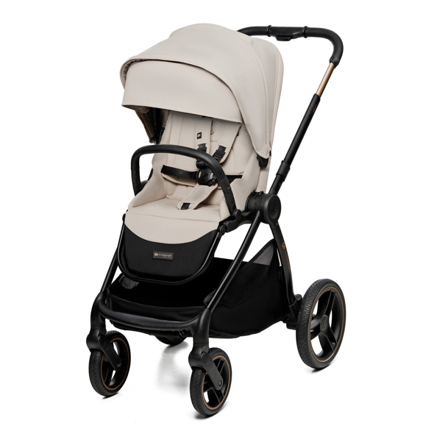 KINDERKRAFT - Kombinations barnvagn 2i1 NEA 2 beige