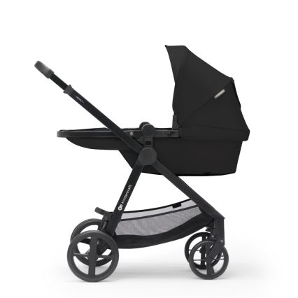 KINDERKRAFT - Kombinations barnvagn 3i1 NEWLY Klassisk svart  + bilstol MINK PRO