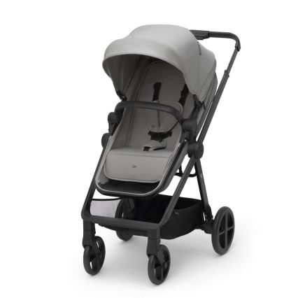 KINDERKRAFT - Kombinations barnvagn 3i1 NEWLY Moonlight grå  + bilstol MINK PRO