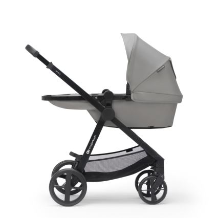KINDERKRAFT - Kombinations barnvagn 3i1 NEWLY Moonlight grå  + bilstol MINK PRO