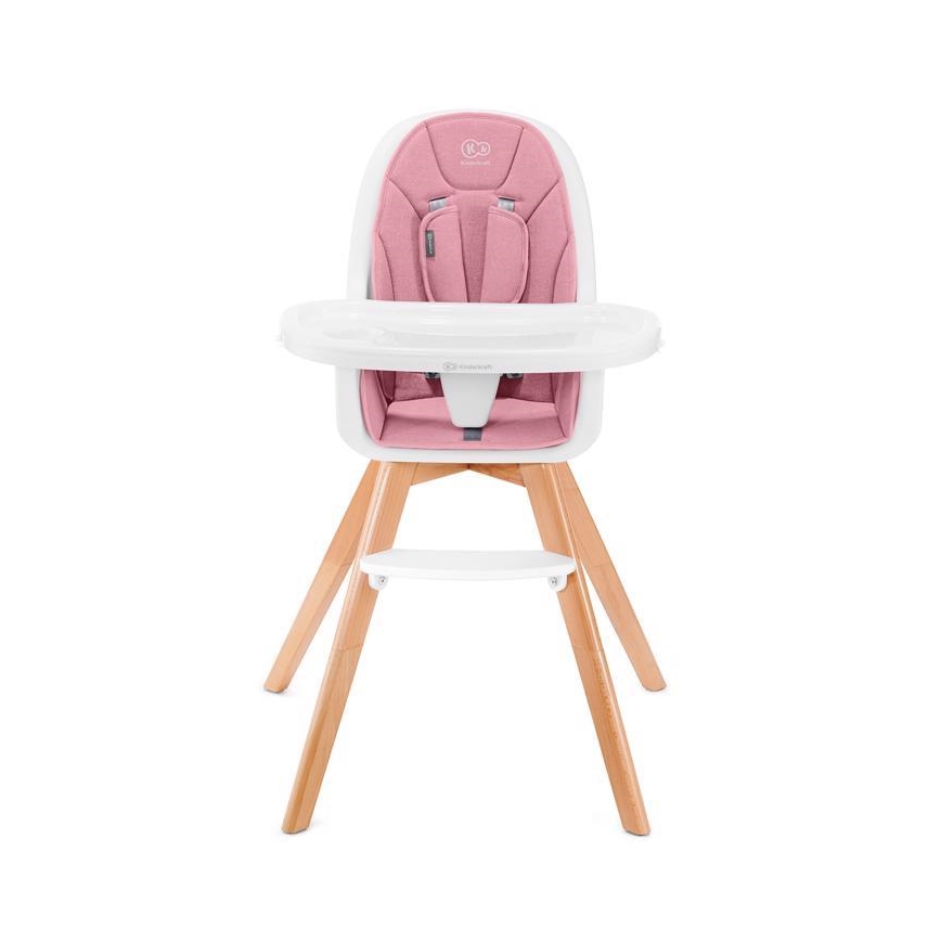 KINDERKRAFT - Matstol 2i1 TIXI rosa