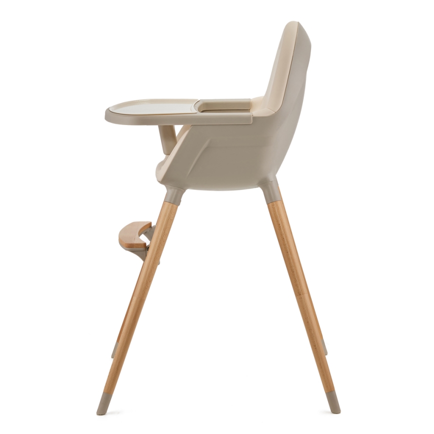 KINDERKRAFT - Matstol för barn FINI2 bok/beige
