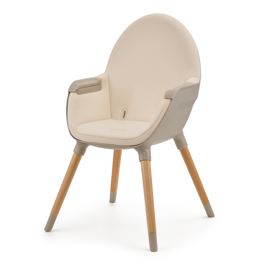 KINDERKRAFT - Matstol för barn FINI2 bok/beige