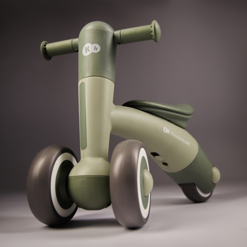 KINDERKRAFT - Läragåcykel MINIBI Premium grön