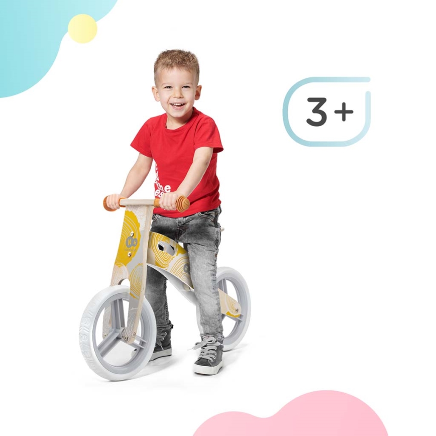 KINDERKRAFT - Push bike RUNNER gul