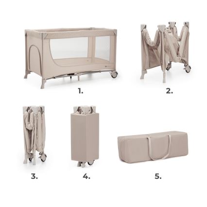 KINDERKRAFT - Resesäng JOY 2 beige