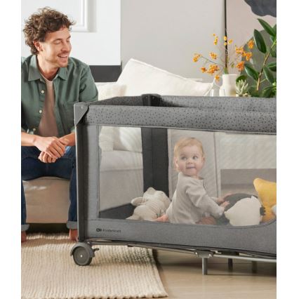 KINDERKRAFT - Resesäng JOY 2 grå