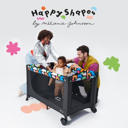 KINDERKRAFT - Resesäng JOY 2 Happy shapes