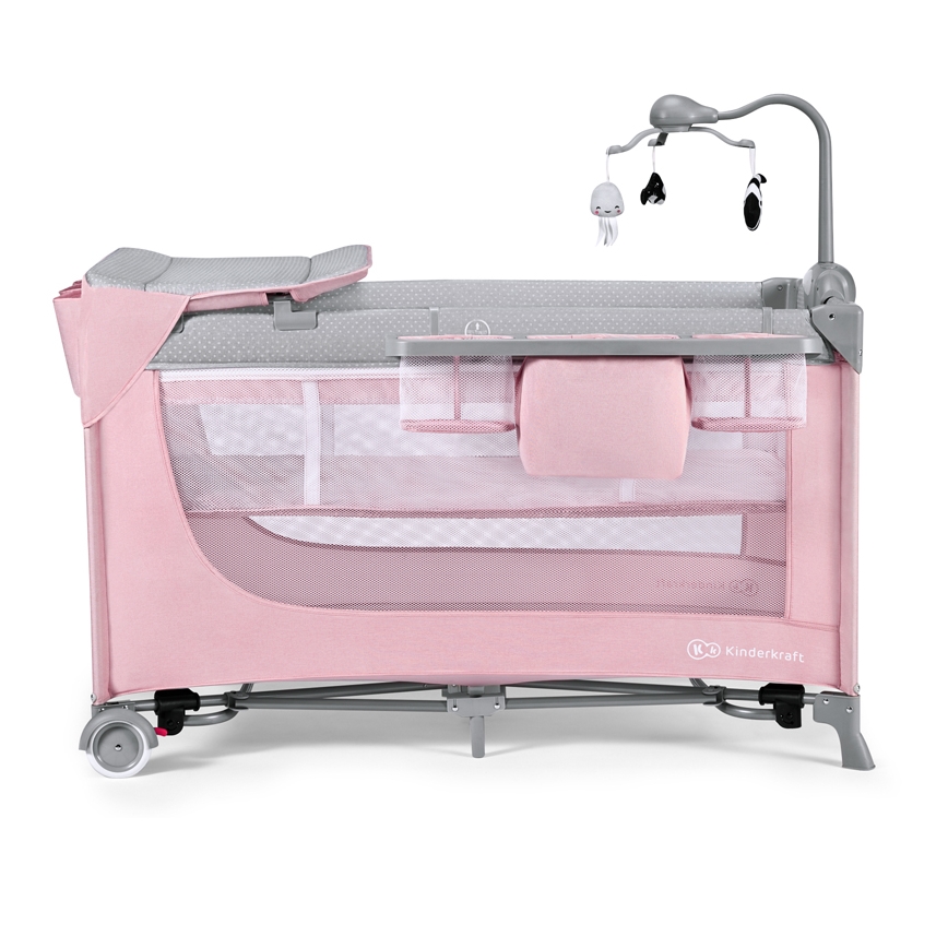 KINDERKRAFT - Resesäng LEODY rosa