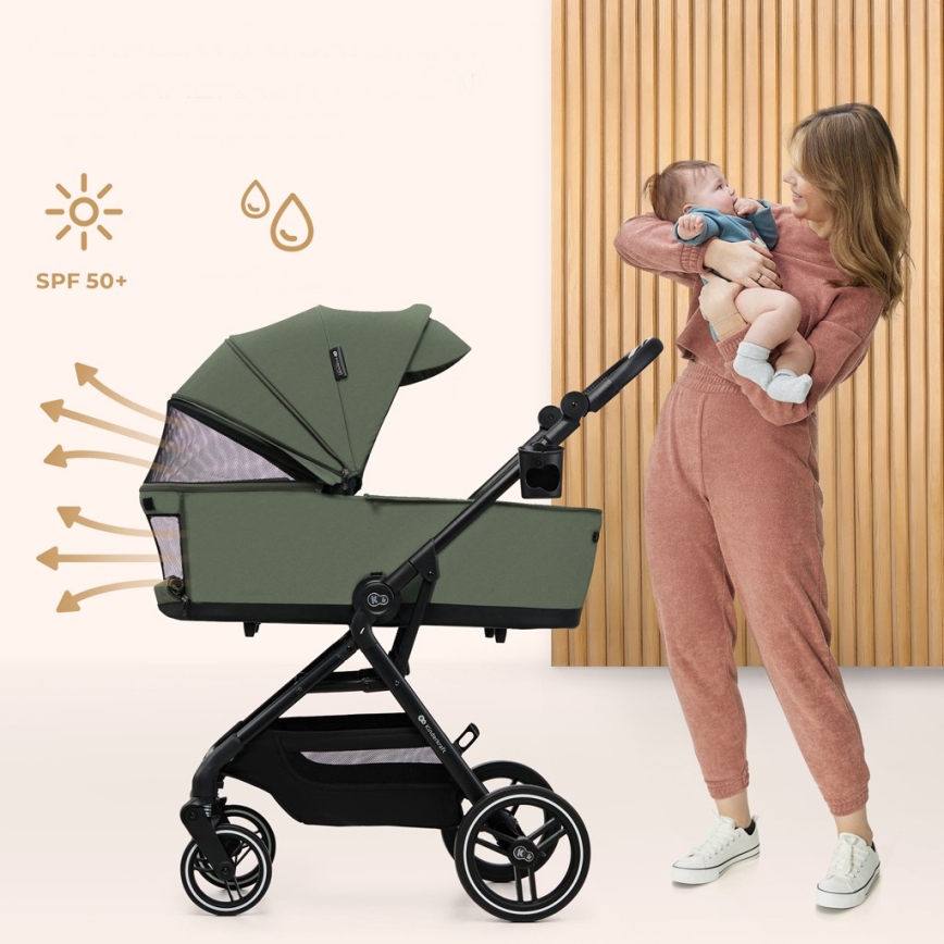 KINDERKRAFT SELECT - Sportvagn 2-i-1 YOXI Mystic green