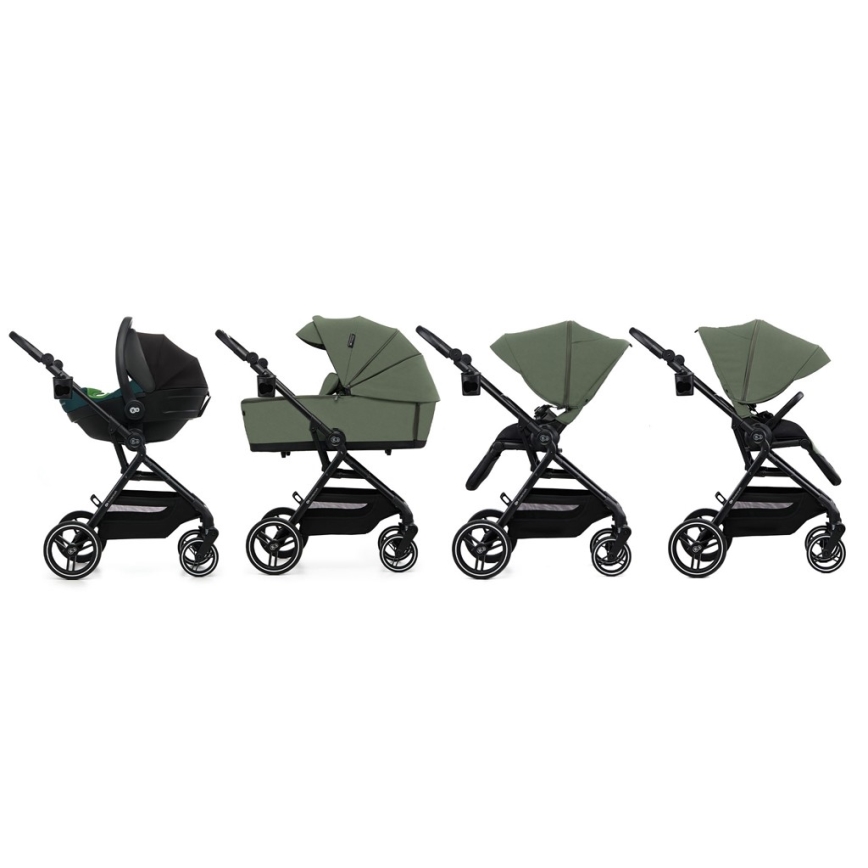 KINDERKRAFT SELECT - Sportvagn 2-i-1 YOXI Mystic green