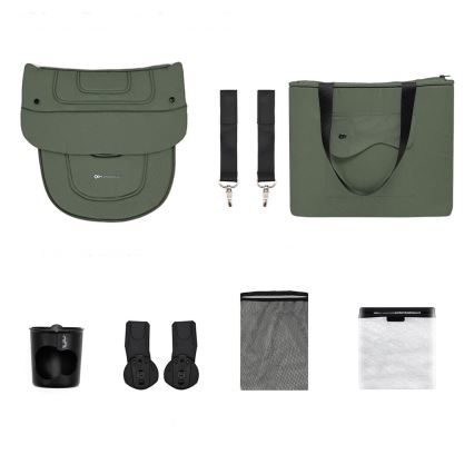 KINDERKRAFT SELECT - Sportvagn 2-i-1 YOXI Mystic green