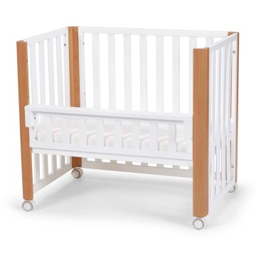 KINDERKRAFT SELECT - 4-i-1 spjälsäng KOYA Premium bok/furu