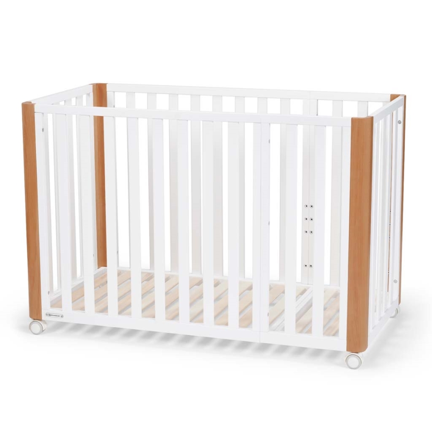 KINDERKRAFT SELECT - 4-i-1 spjälsäng KOYA Premium bok/furu