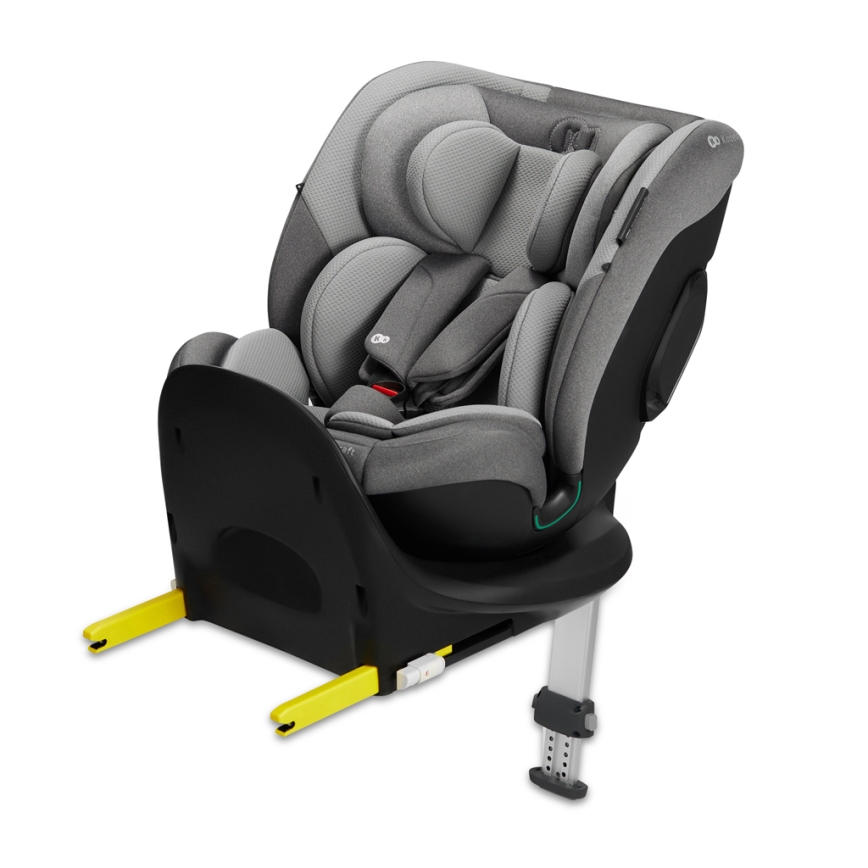KINDERKRAFT SELECT - Bilbarnstol I-FIX (40-150 cm) Cool grå