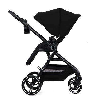 KINDERKRAFT SELECT - Kombinations barnvagn 2i1 YOXI Pure svart