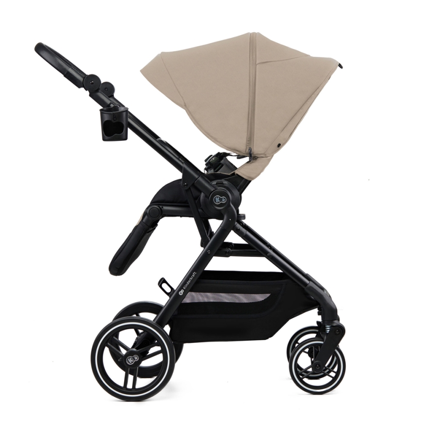 KINDERKRAFT SELECT - Kombinations barnvagn 2i1 YOXI Sand beige