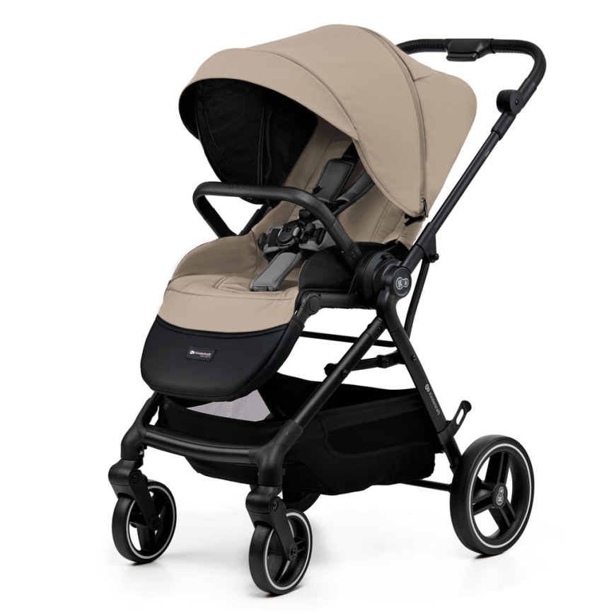 KINDERKRAFT SELECT - Kombinations barnvagn 2i1 YOXI Sand beige