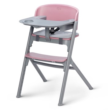 KINDERKRAFT SELECT - Matstol för barn 3i1 LIVY Premium Aster rosa