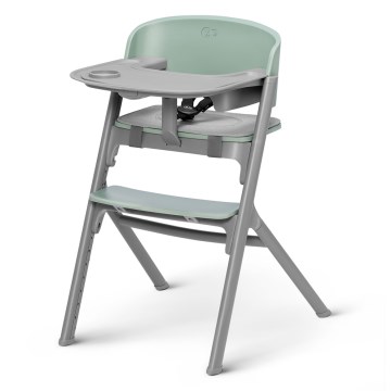 KINDERKRAFT SELECT - Matstol för barn 3i1 LIVY Premium Olive grön