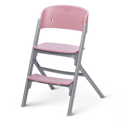 KINDERKRAFT SELECT - Matstol för barn 3i1 LIVY Premium Aster rosa + solstol CALMEE