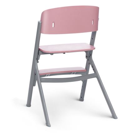 KINDERKRAFT SELECT - Matstol för barn 3i1 LIVY Premium Aster rosa + solstol CALMEE
