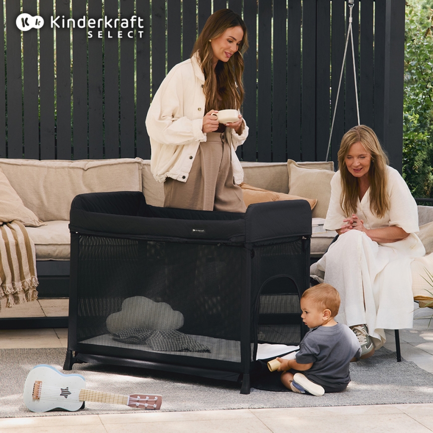 KINDERKRAFT SELECT - Resesäng MOON DREAM svart