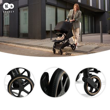 KINDERKRAFT SELECT - Sittvagn MITZY Ink svart