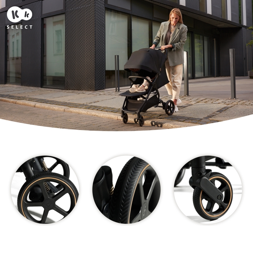 KINDERKRAFT SELECT - Sittvagn MITZY Ink svart