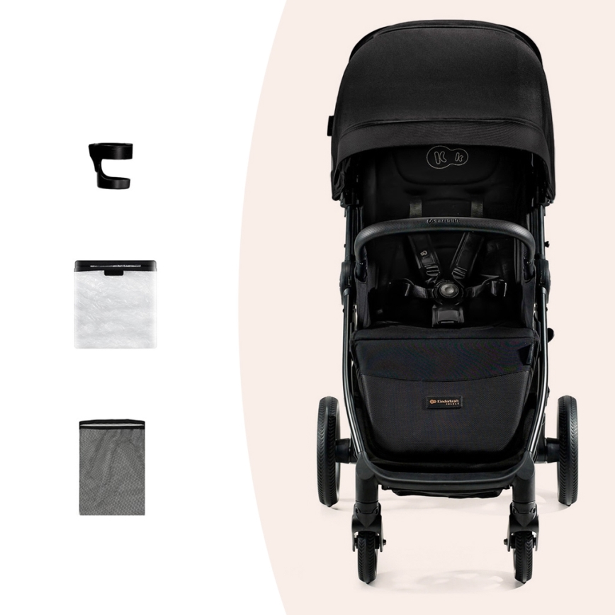 KINDERKRAFT SELECT - Sittvagn MITZY Ink svart