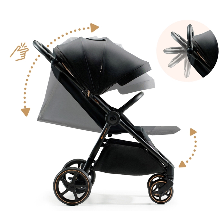 KINDERKRAFT SELECT - Sittvagn MITZY Ink svart