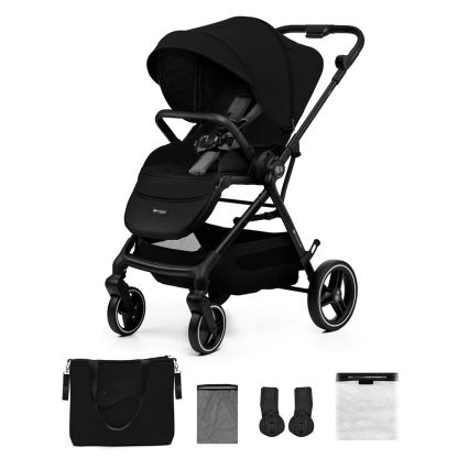KINDERKRAFT SELECT - Sittvagn YOXI Pure svart