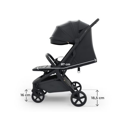 KINDERKRAFT SELECT - Sportvagn NUBI 3 Midnight Black