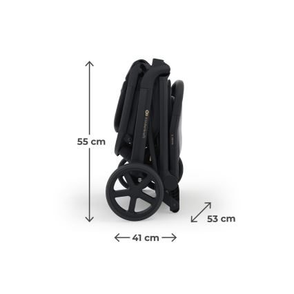KINDERKRAFT SELECT - Sportvagn NUBI 3 Midnight Black