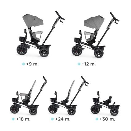 KINDERKRAFT - Trehjuling för barn$105.01.2001 SPINSTEP grå