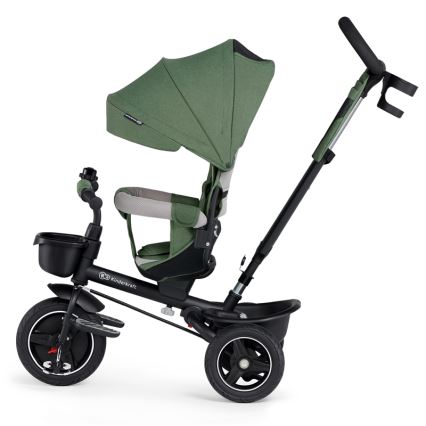 KINDERKRAFT SELECT - Trehjuling för barn SPINSTEP Premium grön