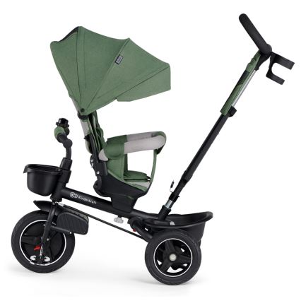 KINDERKRAFT SELECT - Trehjuling för barn SPINSTEP Premium grön