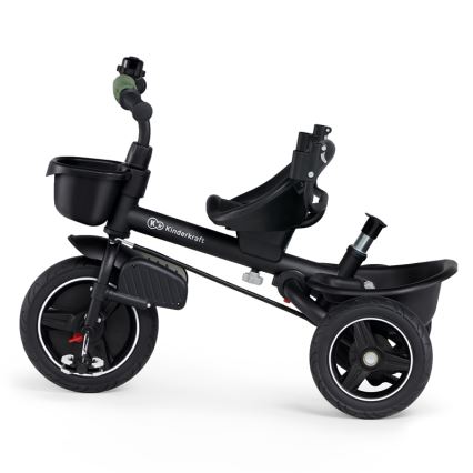 KINDERKRAFT SELECT - Trehjuling för barn SPINSTEP Premium grön