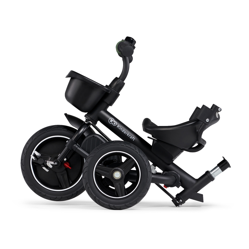 KINDERKRAFT SELECT - Trehjuling för barn SPINSTEP Premium grön